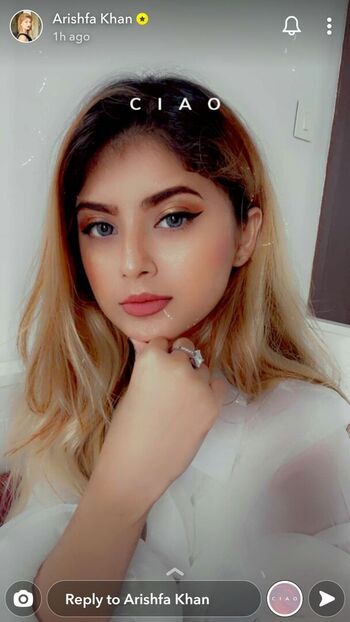 Full leaked Arishfa khan private onlyfans photo