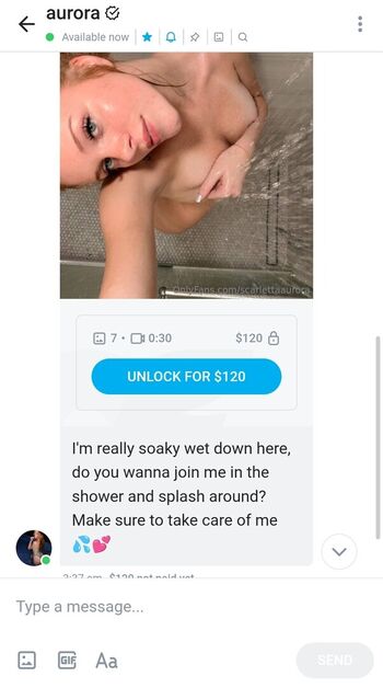 Full leaked Aurorafoxxxx private onlyfans photo