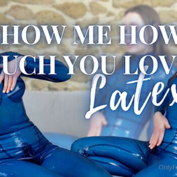 Full leaked Latexnchill private onlyfans photo